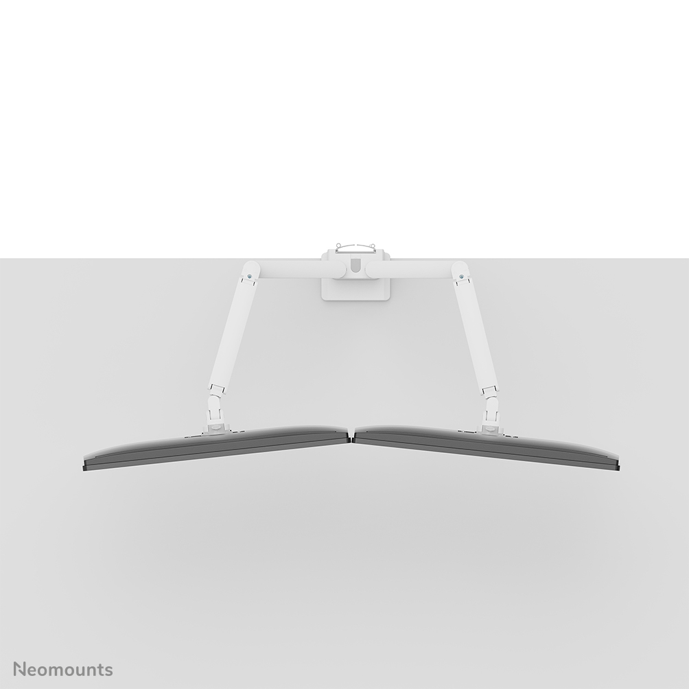 Neomounts DS70-250WH2 Brazo de monitor 17-32" - resorte de gas - Topfix - Tope-a-180°